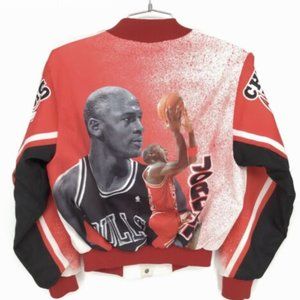 Vintage Chalk Line Michael Jordan #23 Chicago NBA Jacket - Size 14/16 Like XS